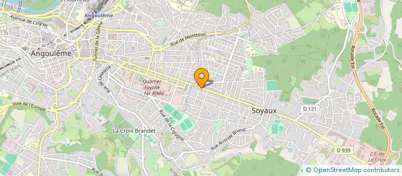 localisation de l'entreprise MONSIEUR RENAUD JOUBERT à SOYAUX