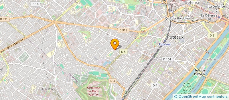 localisation de l'entreprise MONSIEUR RENAUD JULIAN  NANTERRE