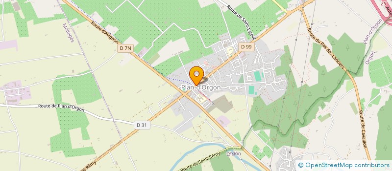 localisation de l'entreprise MONSIEUR RENAUD KUSNIEREK à PLAN-D'ORGON
