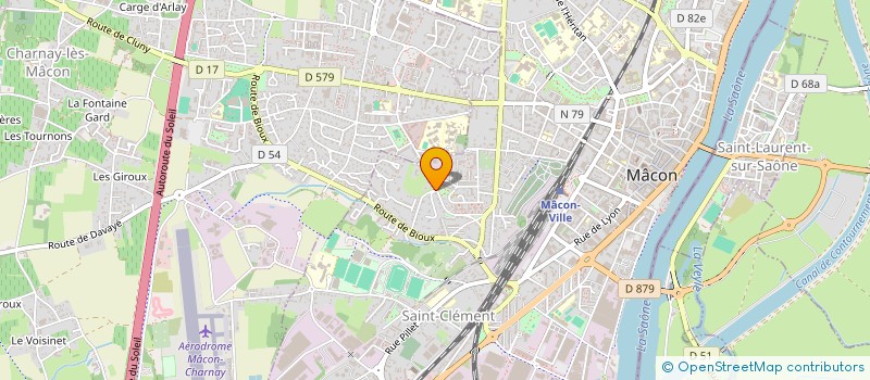 localisation de l'entreprise MONSIEUR RENAUD LAMBELET  MACON