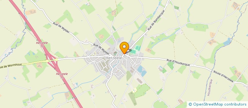 localisation de l'entreprise MONSIEUR RENAUD LAMERANT  HERZEELE