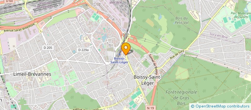 localisation de l'entreprise MONSIEUR RENAUD LAMY à BOISSY-SAINT-LEGER
