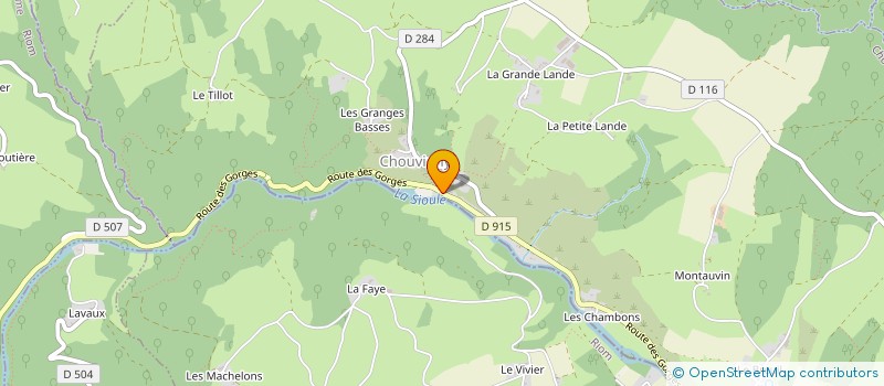 localisation de l'entreprise MONSIEUR RENAUD LANGLOIS  CHOUVIGNY