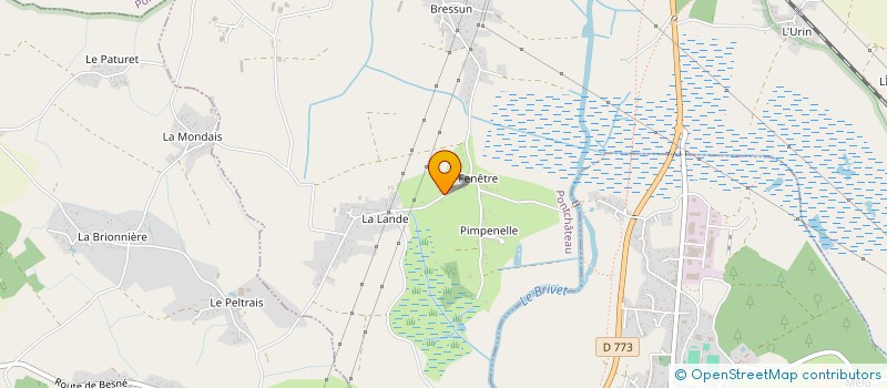 localisation de l'entreprise MONSIEUR RENAUD LANOE  PONTCHATEAU