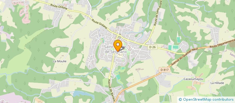 localisation de l'entreprise MONSIEUR RENAUD LAPERT  FRESSINES