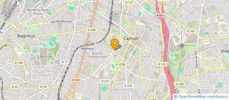 localisation de l'entreprise MONSIEUR RENAUD LARSON à CACHAN