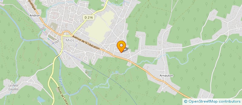 localisation de l'entreprise MONSIEUR RENAUD LASSALLE  BIGANOS