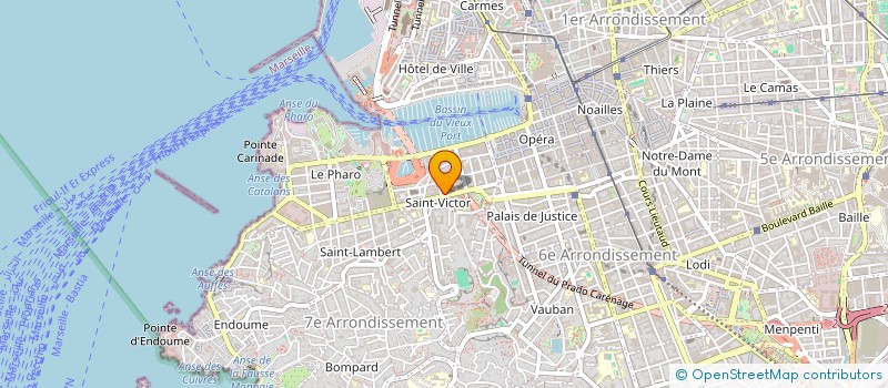 localisation de l'entreprise MONSIEUR RENAUD LAURANS à MARSEILLE
