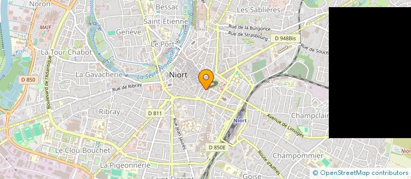 localisation de l'entreprise MONSIEUR RENAUD LAVERRE à NIORT
