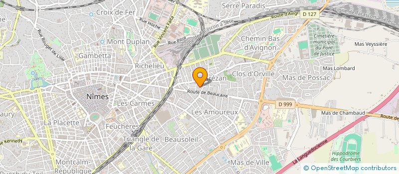 localisation de l'entreprise MONSIEUR RENAUD LAVIE  NIMES