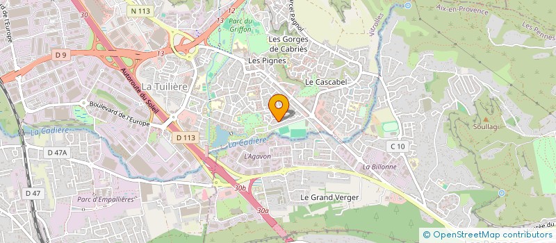 localisation de l'entreprise MONSIEUR RENAUD LE GOC à VITROLLES