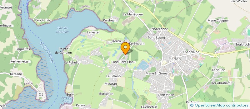 localisation de l'entreprise MONSIEUR RENAUD LEFEBVRE  LORIENT