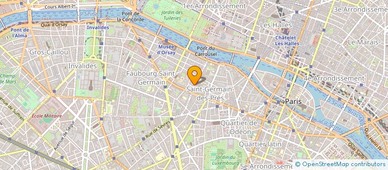 localisation de l'entreprise MONSIEUR RENAUD LEFEVRE  PARIS