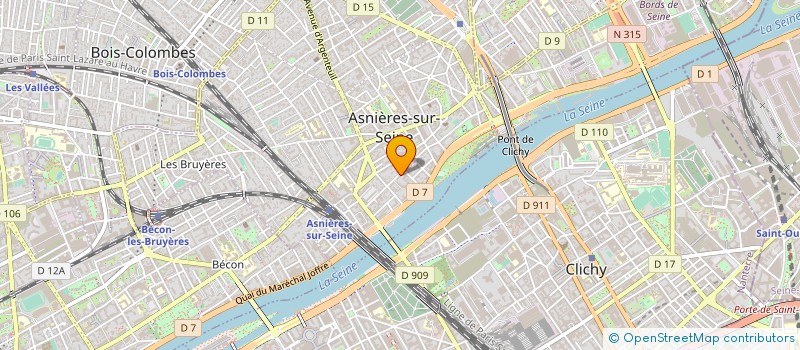 localisation de l'entreprise MONSIEUR RENAUD LEJEUNE à ASNIERES-SUR-SEINE