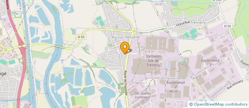 localisation de l'entreprise MONSIEUR RENAUD LELLA  AY-SUR-MOSELLE