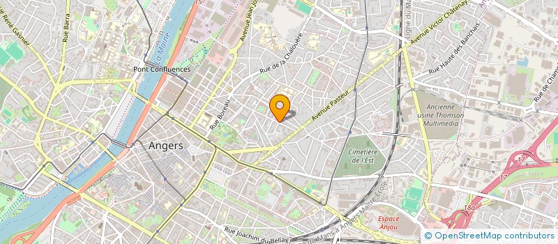 localisation de l'entreprise MONSIEUR RENAUD LEMAIRE à ANGERS