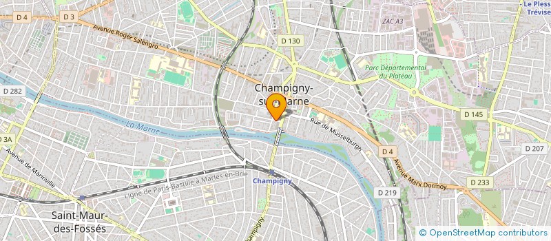 localisation de l'entreprise MONSIEUR RENAUD LEPETTIT à CHAMPIGNY-SUR-MARNE