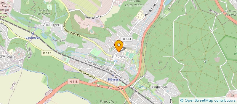 localisation de l'entreprise MONSIEUR RENAUD LEQUENNE à BIEVRES