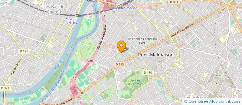 localisation de l'entreprise MONSIEUR RENAUD LETURCQ à RUEIL-MALMAISON