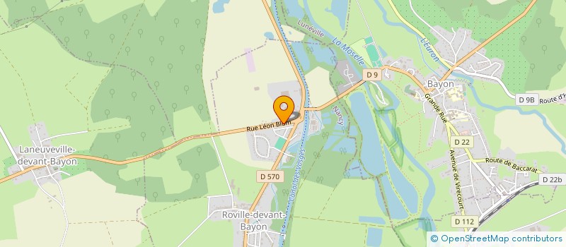 localisation de l'entreprise MONSIEUR RENAUD LIEHN  ROVILLE-DEVANT-BAYON