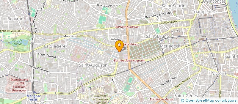 localisation de l'entreprise MONSIEUR RENAUD LOISEL  BORDEAUX