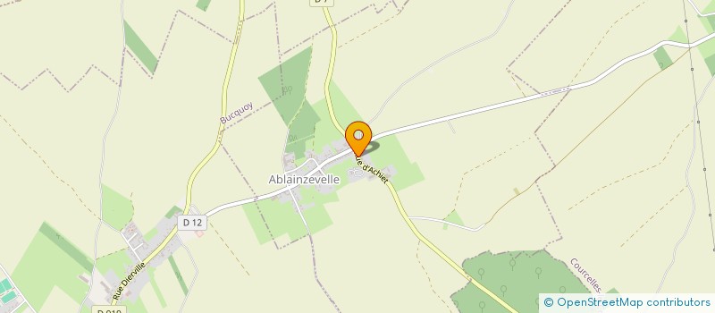 localisation de l'entreprise MONSIEUR RENAUD LUIS  ABLAINZEVELLE