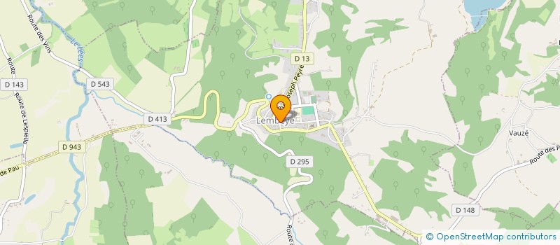 localisation de l'entreprise MONSIEUR RENAUD MACQUET  LEMBEYE