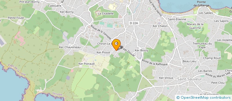 localisation de l'entreprise MONSIEUR RENAUD MARCHAIS à L'ILE-D'YEU
