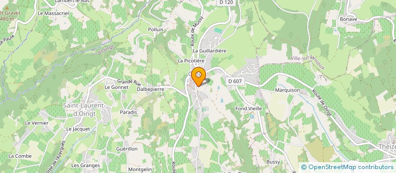 localisation de l'entreprise MONSIEUR RENAUD MARGERIE à VAL D'OINGT