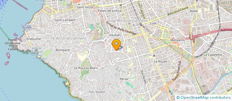 localisation de l'entreprise MONSIEUR RENAUD MARTIN-SISTERON  MARSEILLE