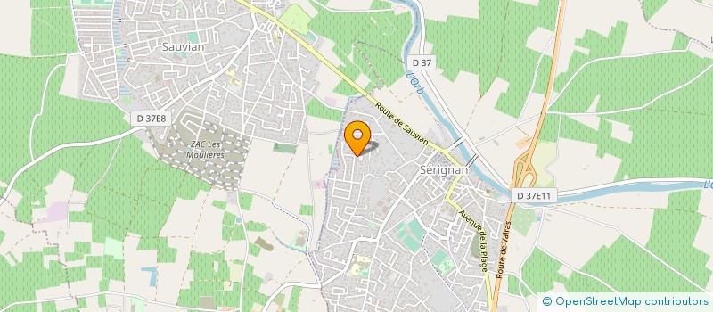 localisation de l'entreprise MONSIEUR RENAUD MARTINOLE à SERIGNAN