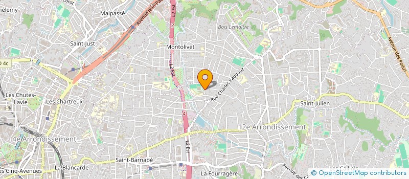 localisation de l'entreprise MONSIEUR RENAUD MASSAD à MARSEILLE