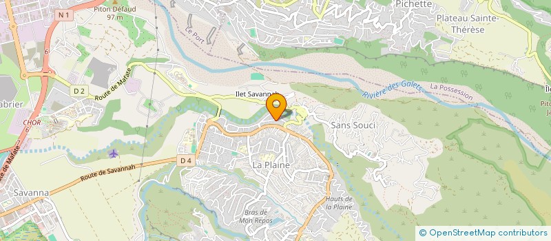 localisation de l'entreprise MONSIEUR RENAUD MATTI  SAINT-PAUL