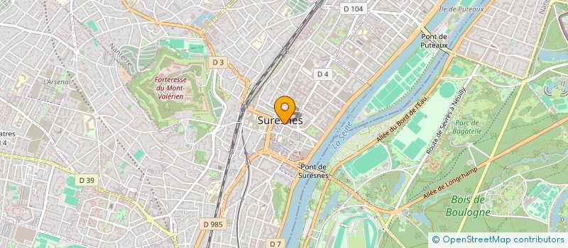 localisation de l'entreprise MONSIEUR RENAUD MUSSEAU à SURESNES