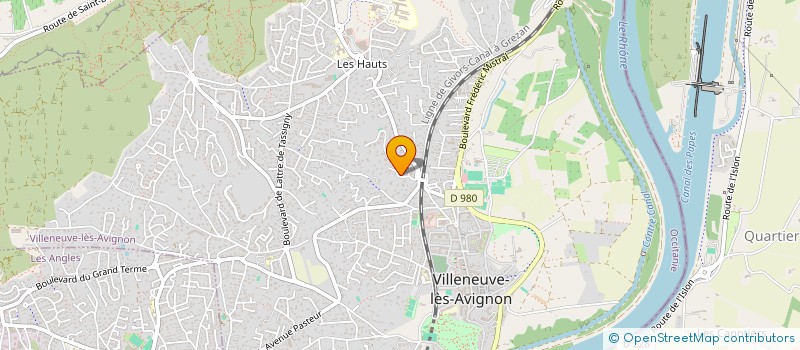 localisation de l'entreprise MONSIEUR RENAUD NICOT  VILLENEUVE-LES-AVIGNON