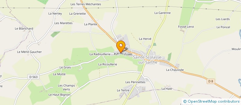 localisation de l'entreprise MONSIEUR RENAUD NOEL à MONTCHEVREL