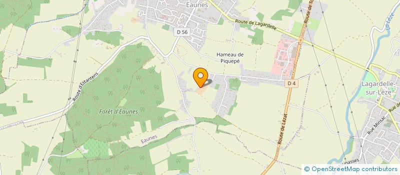 localisation de l'entreprise MONSIEUR RENAUD NOUGAROL  EAUNES