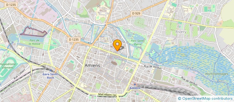 localisation de l'entreprise MONSIEUR RENAUD ORIAT à AMIENS