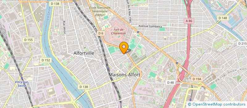 localisation de l'entreprise MONSIEUR RENAUD PATAY à MAISONS-ALFORT