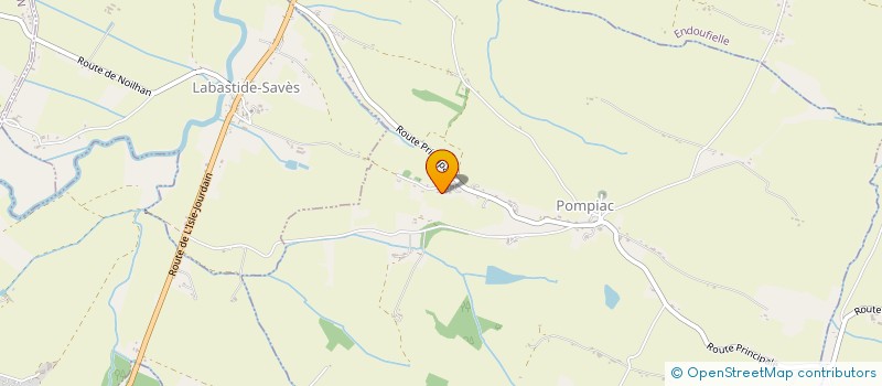 localisation de l'entreprise MONSIEUR RENAUD PERES  POMPIAC