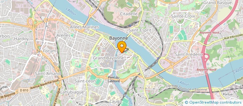 localisation de l'entreprise MONSIEUR RENAUD PEROCHON à BAYONNE