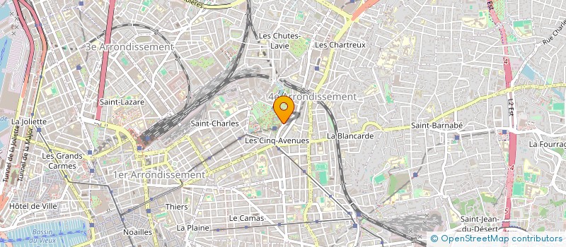 localisation de l'entreprise MONSIEUR RENAUD PERRIN à MARSEILLE