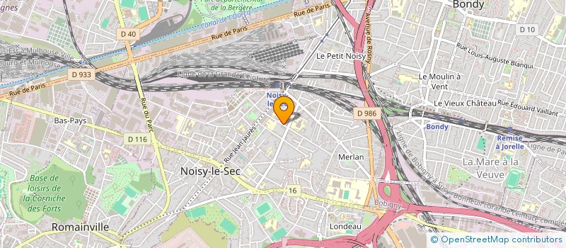 localisation de l'entreprise MONSIEUR RENAUD PERRIN à NOISY-LE-SEC