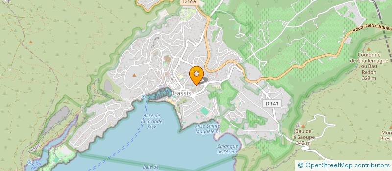 localisation de l'entreprise MONSIEUR RENAUD PINATEL  CASSIS