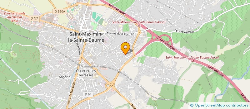 localisation de l'entreprise MONSIEUR RENAUD PIOLINE à SAINT-MAXIMIN-LA-SAINTE-BAUME
