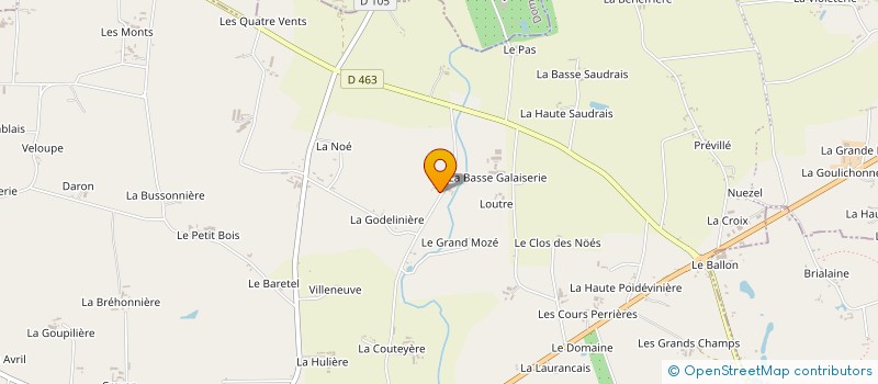 localisation de l'entreprise MONSIEUR RENAUD POCHOLLE  BAIS