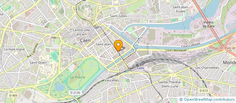 localisation de l'entreprise MONSIEUR RENAUD POULAIN à CAEN