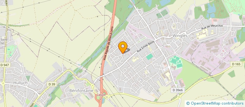 localisation de l'entreprise MONSIEUR RENAUD PREVOST  BETHUNE