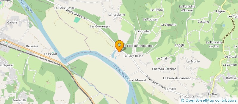 localisation de l'entreprise MONSIEUR RENAUD PRIME  COUX ET BIGAROQUE-MOUZENS