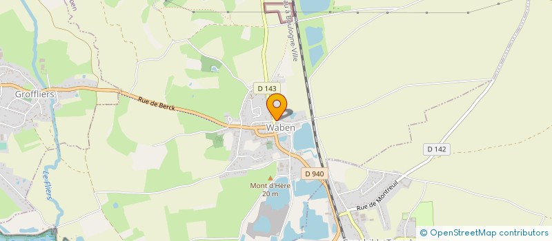 localisation de l'entreprise MONSIEUR RENAUD RAMET  BERCK